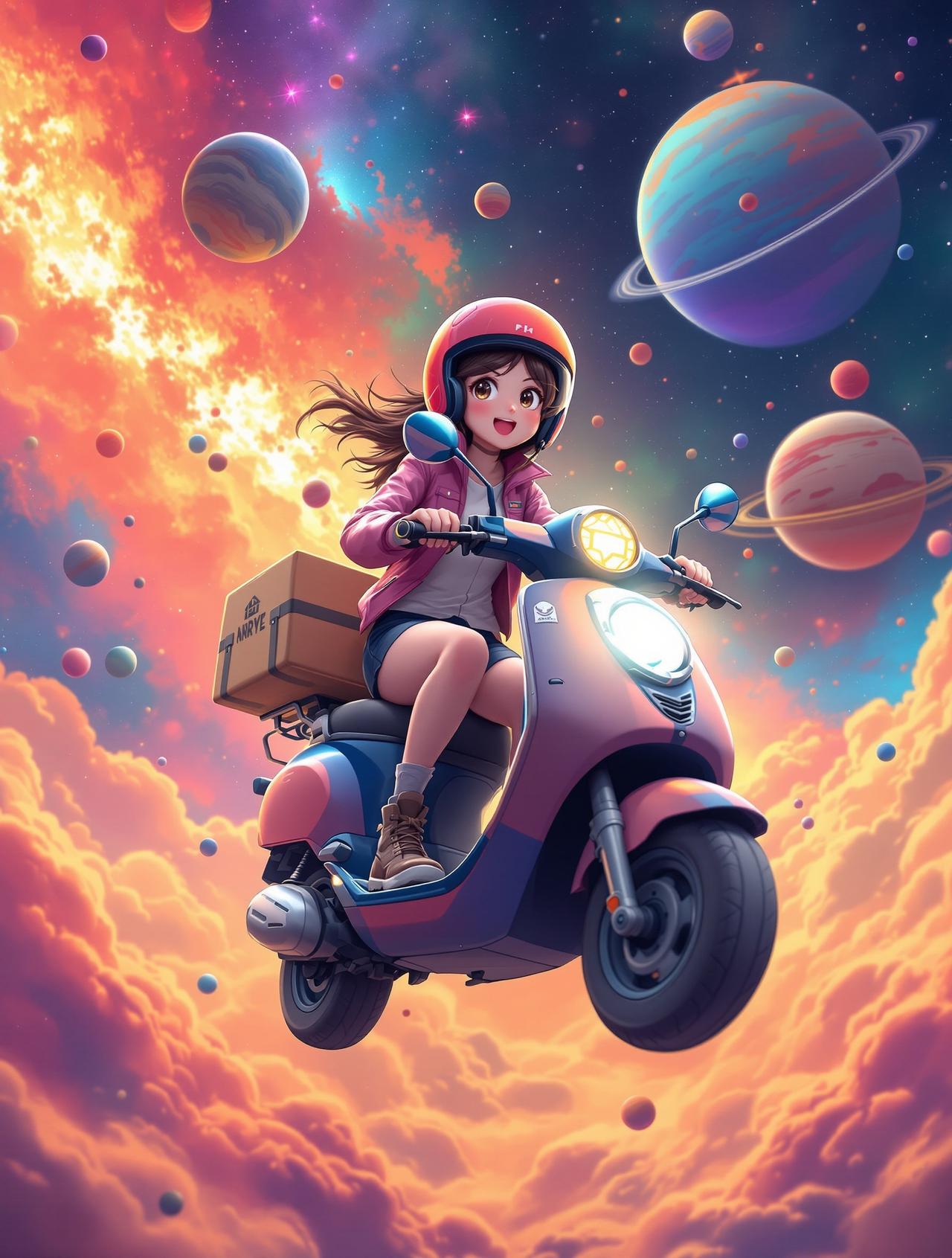 成人魔改短剧 - 星际快递员 - 科幻喜剧