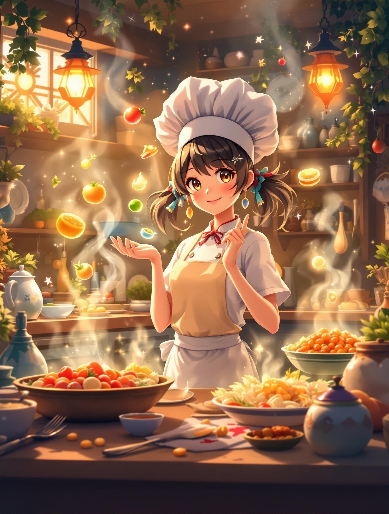 成人魔改短剧 - 食神小当家 - 美食竞技